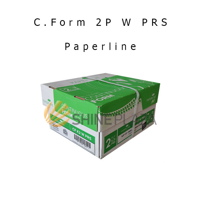 

CONTINUOUS FORM PAPERLINE 2 PLY PRS 9.5 X 11 INCH (K2 W PRS)