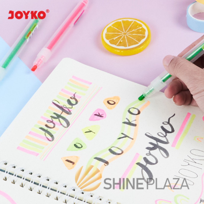 

HIGHLIGHTER PENANDA BERWARNA JOYKO HL-73 - HL-76