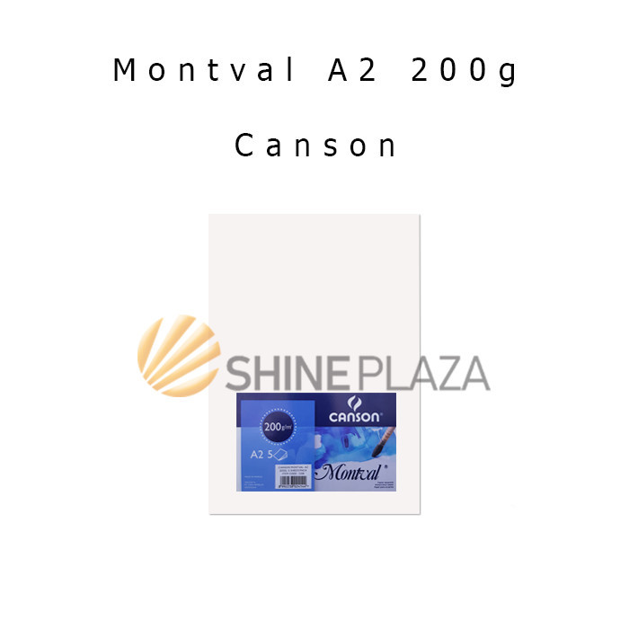 

CANSON MONTVAL A2 200 GSM - KERTAS CANSON A2 - KERTAS GAMBAR CANSON