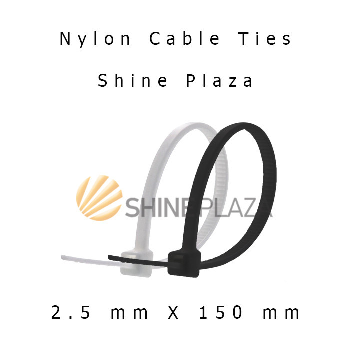 

CABLE TIE 2.5 X 150 MM - KABEL TIES 2.5X150 RIPET RIFET TIS PENGIKAT 15CM 1 PAK ISI 100