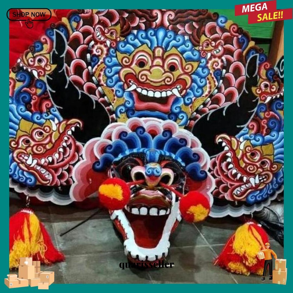 

Bisa Cod Cuci Gudang Barongan Rampak Telon Jamang Cat Air Brush Bonus Kemul Panjang Dan Pentul Tinggal Pakai Ukuran Anak Promo Barongan Plipit Romo Mainan Anak Barongan Anak Sd Brongan Plipit Premium / Barongan Spon Caplok Kain Panjang / Barongan Ponorogo