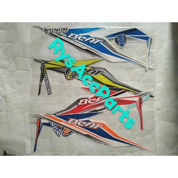 Striping Stripping Stiker Honda Beat Fi 2019 Barang Langka