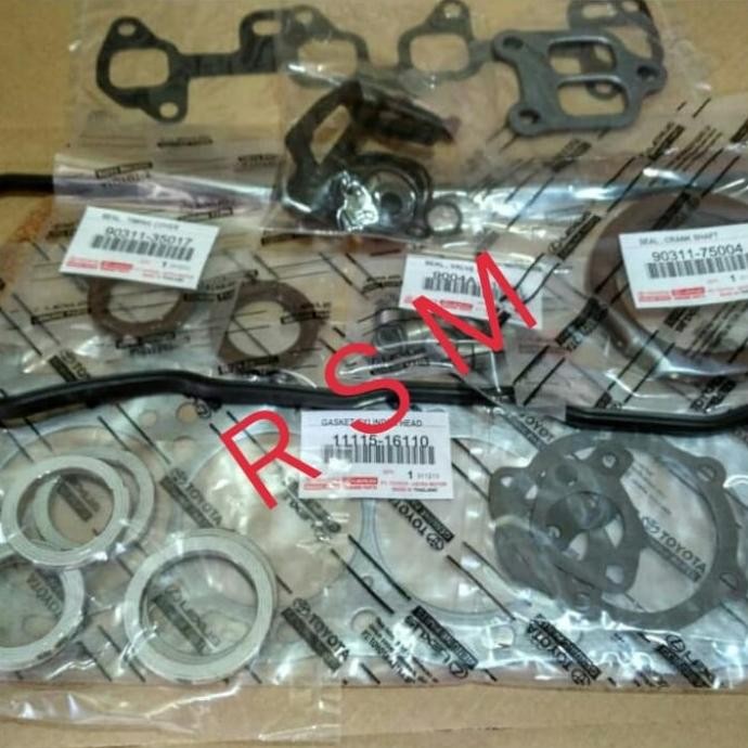 Gasket Full Set Toyota Starlet 1300 1.3 1300Cc