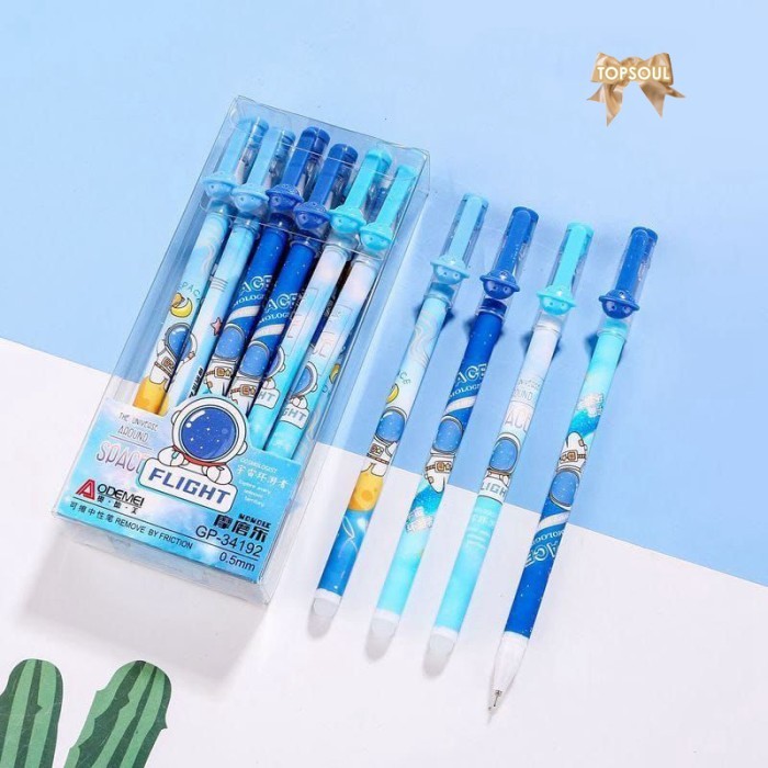 

Pulpen bisa dihapus ASTRONOT FLIGHT Space Planet Gel ODEMEI GP 34192