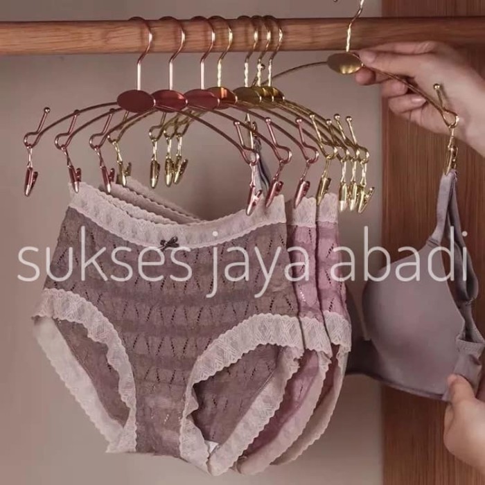 TERLARIS Hanger BH / Hanger Bra / Gantungan Celana Dalam / Hanger Underwear