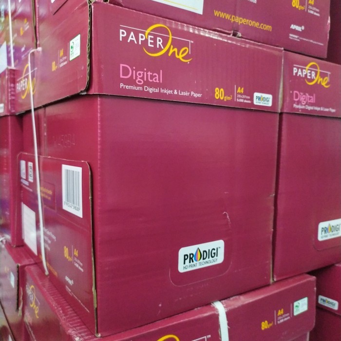 

Ready kertas a4 80gr paperone 1dus