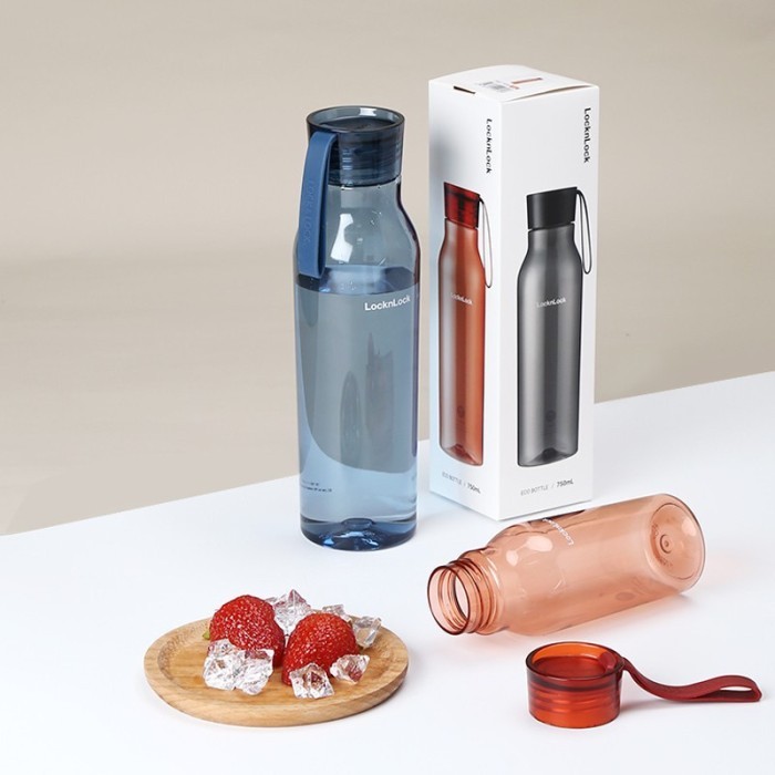 Lock N Lock Botol Minum Bisfree 750Ml - Oren, Coklat