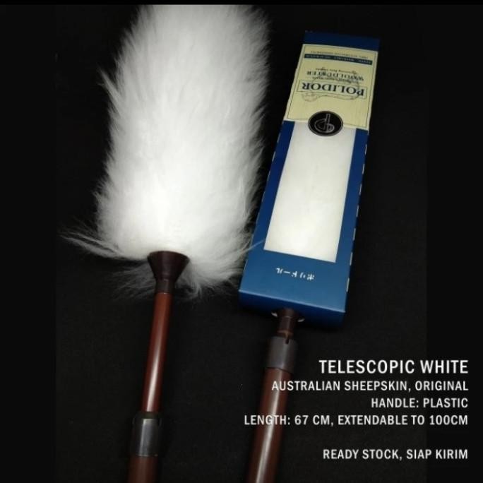 kemoceng texel isi 2 pcs ( terbuat dari bulu domba australia exclusif