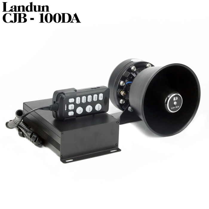 LANDUN CJB100DA Sirine Mobil Polisi / Patwal 100 Watt / Amply Landun