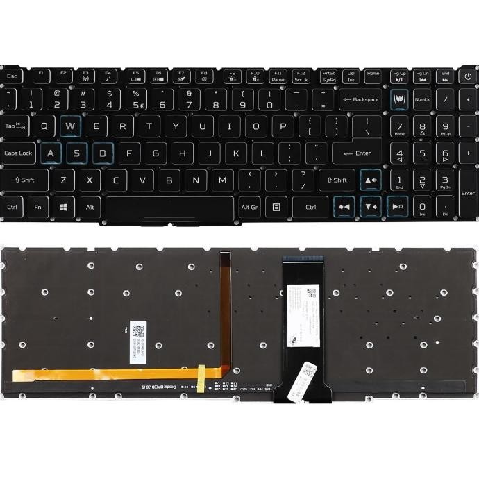 Keyboard Acer Predator Helios 300 PH315-54 RGB Backlight