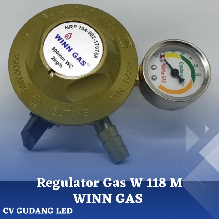 Regulator Gas W 118 M Winn Gas