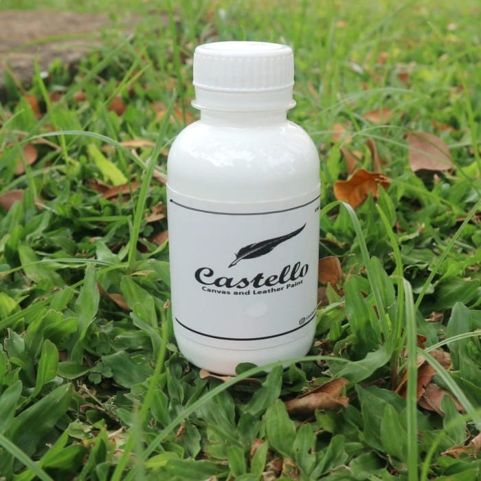 HOT SALE Cat Khusus Sepatu dan Tas Bahan Kulit dan Canvas Putih Murah