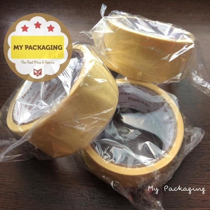 

^^^^^] Masking Tape 2 inch Lakban Kertas 48 mm x 20 Yard