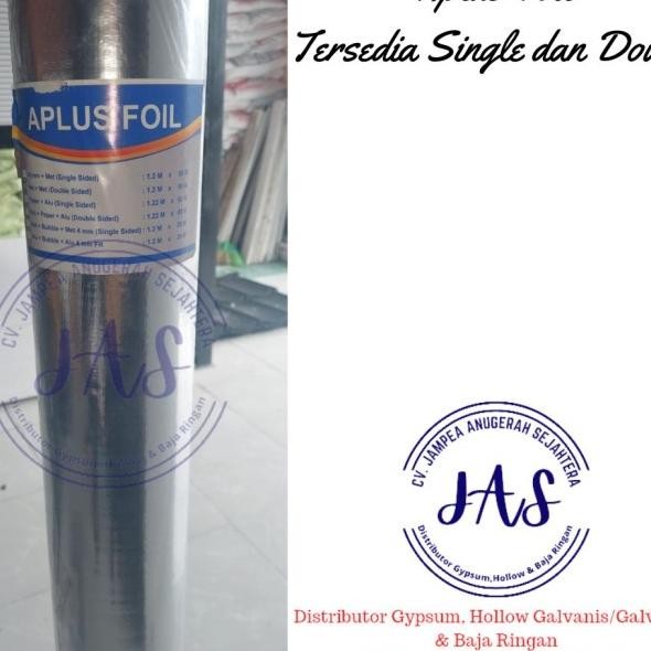 Aplu Alunium Foil Atap Ingle Ide Wovenmet Alumunium Foil Atap