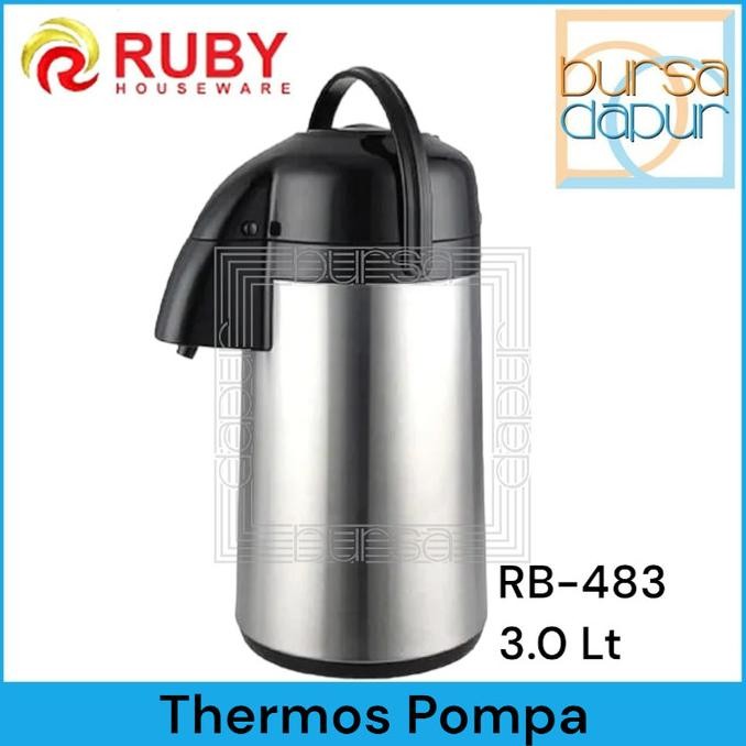 Sigma Vacuum Jug Air Pump 3 Liter Termos Pompa Air Panas