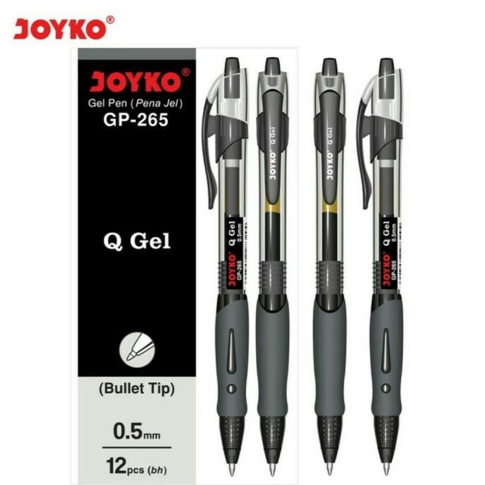

Produk Baru!! Gel Pen/ Pulpen/ Pena / Ballpoint/ Pen / Joyko GP-265 / Q Gel /0.5 mm