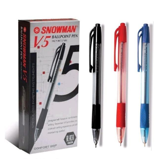 

Produk Baru!! [ PACK ] Pulpen Ballpoint 0,7 - Snowman V5 MURAH!