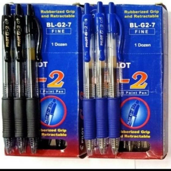 Produk Baru Balpoin pilot G2/pen pilot/pulpen pilot G2 hitam dan biru