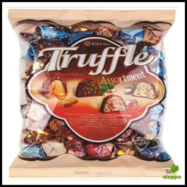 

Elvan Truffle Chocolate Assorment 1Kg Coklat Truflle Aneka Rasa