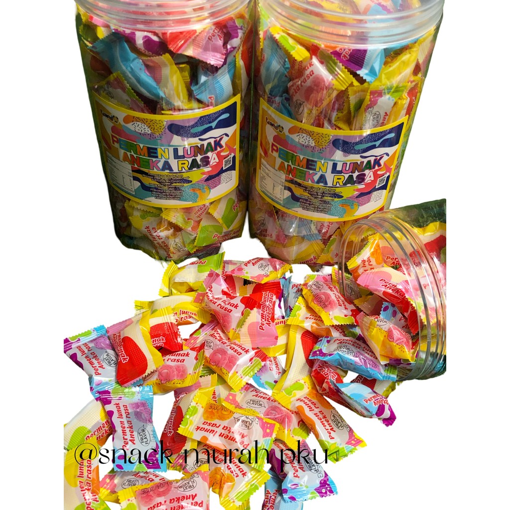 

PERMEN LUNAK KRIM BUAH 120pcs @4,5gr - 1017