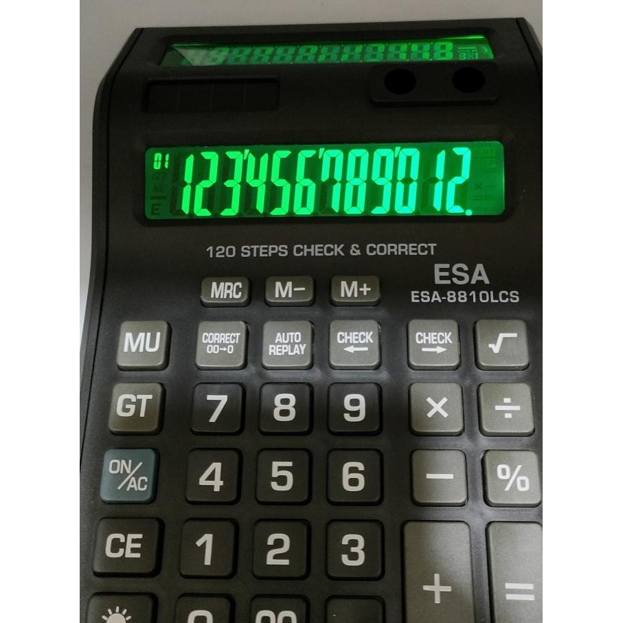 

fgs-3 kalkulator calculator esa 2 layar lampu led 8810 Terlaris