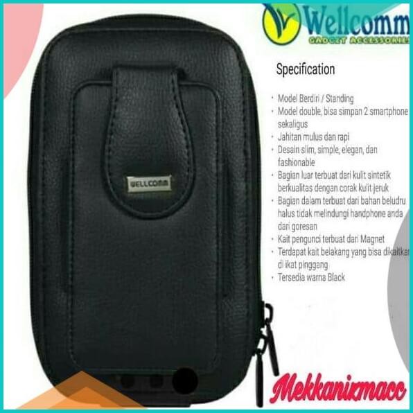 Wellcomm Sarung Hp Dompet Hp Tas Pinggang Tactical Dompet Hp 5" 140BZ