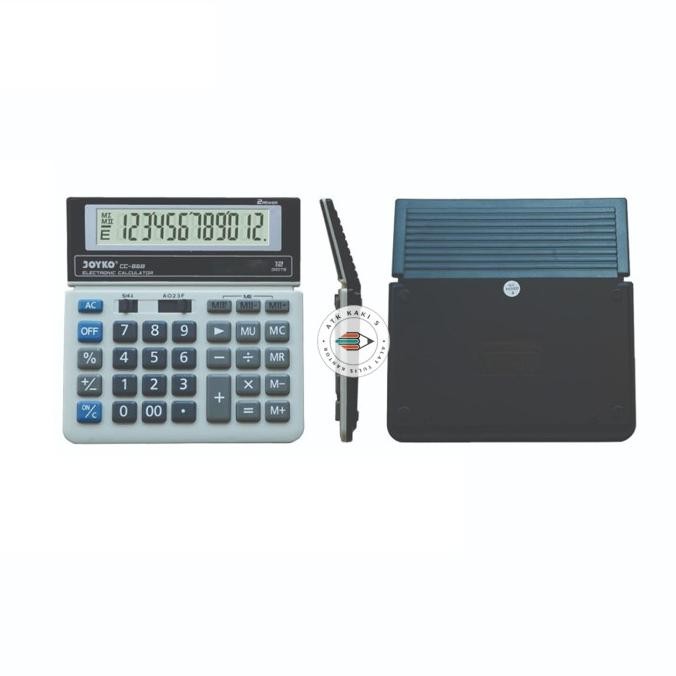

ed-7 Kalkulator 12 Digits Joyko CC-868 Hemat