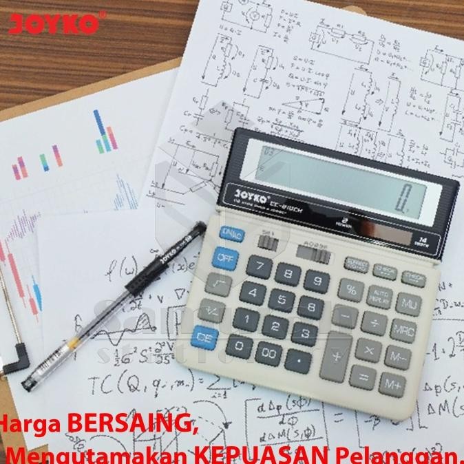 

ryu-56 Kalkulator Joyko CC 810CH / Mesin Hitung CC-810CH Calculator 14 Digit Hemat