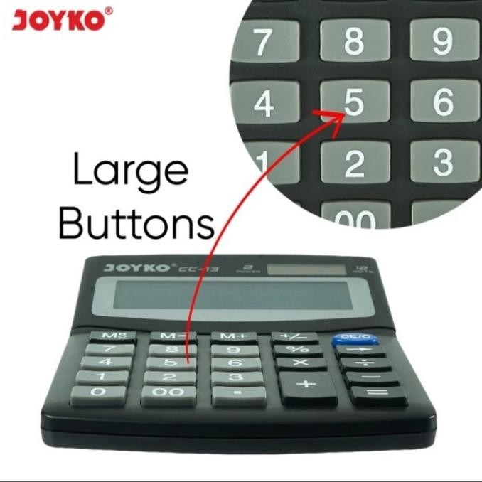 

CXV-38 Calculator / Kalkulator Elektronik Joyko CC-13 Berkualitas