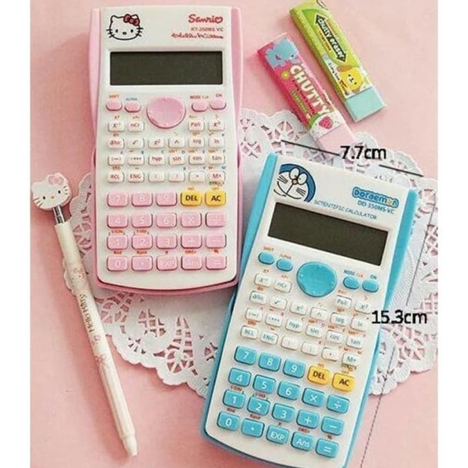 

fj-44 KALKULATOR SCIENTIFIC ANAK SEKOLAH SMA KARAKTER HELOKITTY DORAEMON Terlaris