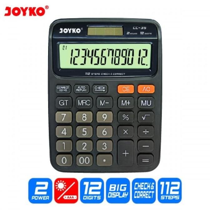 

Viral Joyko Calculator / Kalkulator CC-35 Murah