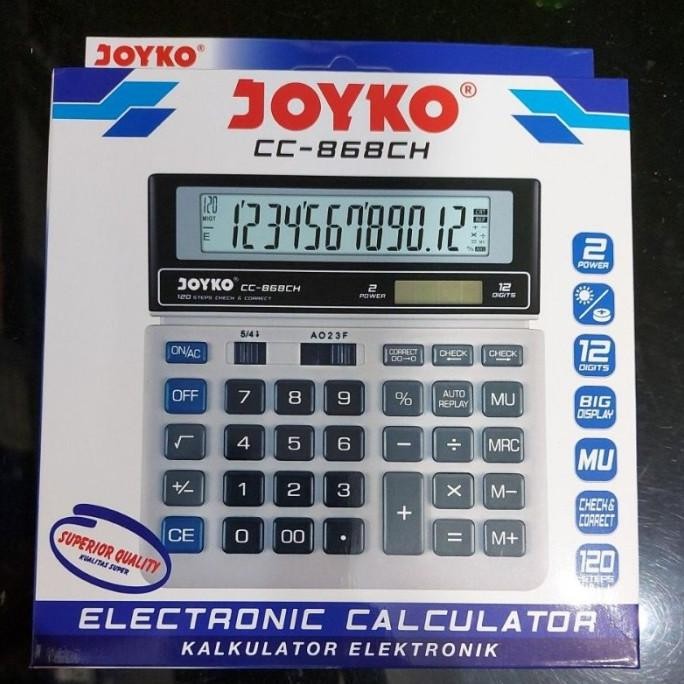 

hj-77 Kalkulator Joyko CC 868 Kalkulator 12 Digit | Joyko CC-868 Sale