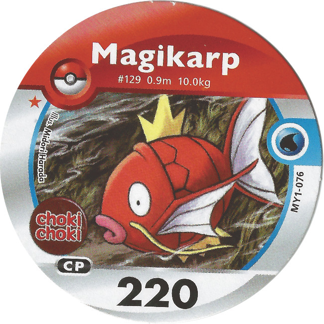 Kartu Pokemon Medalion Choki Choki Magikarp