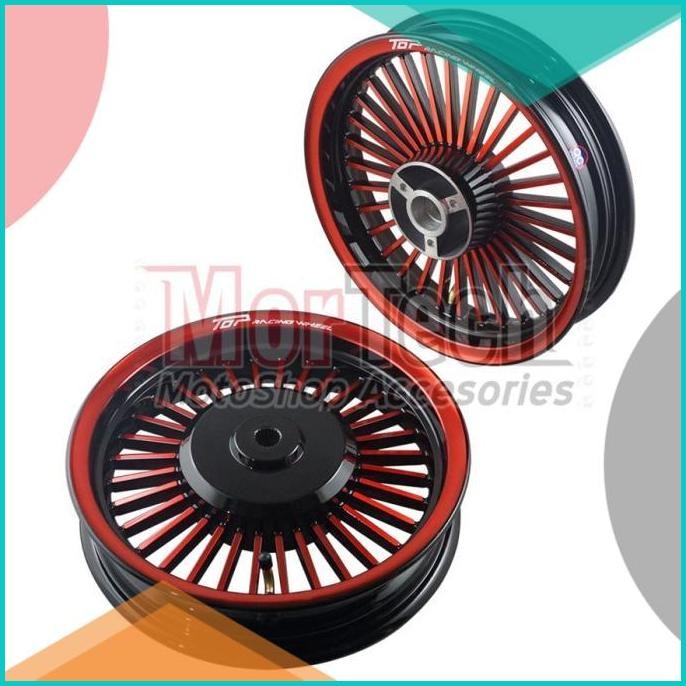 VELG RACING RING 12 TOP RETRO MOTOR MATIC YAMAHA MIO M3 FINO SOUL GT