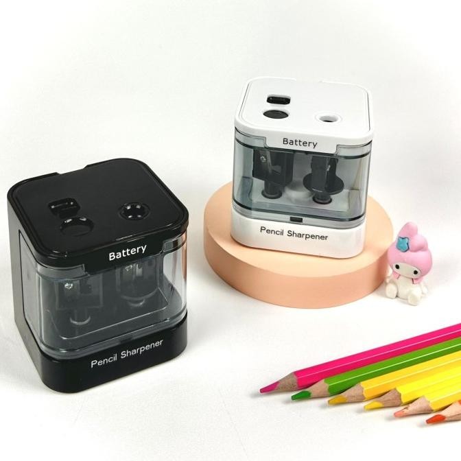 

BOS Rautan Pensil Elektrik 2 Lubang/Electric Pencil Sharpener BS76