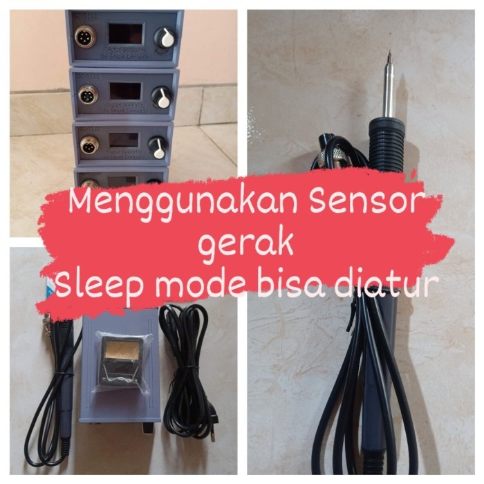 Barang Ready OLED Solder T12 Smart Connects bs pk TIP Quicko KSGER Hakko ATPro dll