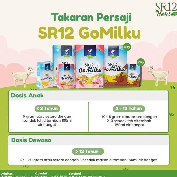 

Imun Booster Tubuh Go Milku Susu Kambing Etawa 600gram HF56