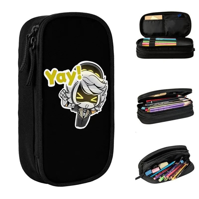 

Murder Drones N Cute Anime Accessories Pen Box Large-capacity Kids Pencil Case Stationery Amazing Gift MOQC