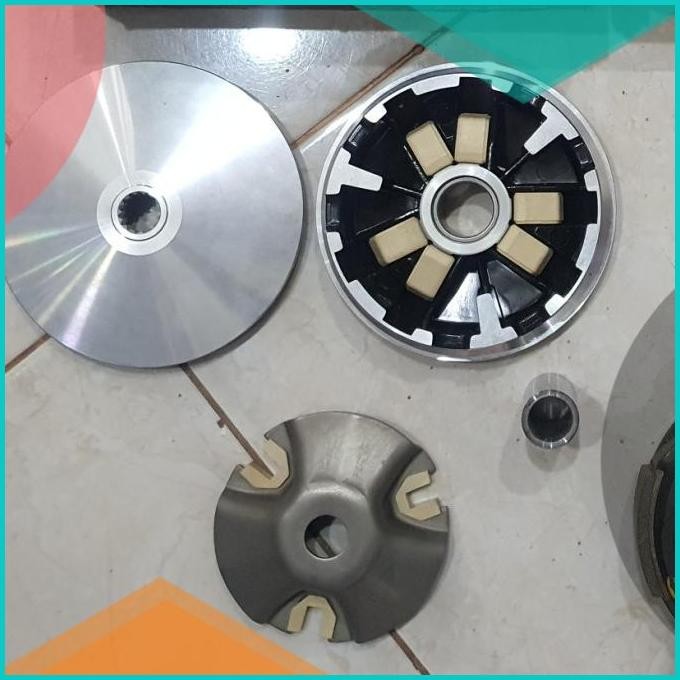 Drpulley Variator pulley & Kampas ganda + mangkok Yamaha Majesty 125