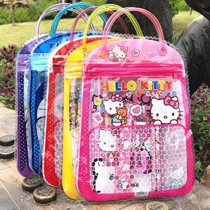 

*#*#*#] Paket alat tulis 7 in1/bingkisan ulang tahun/souvenir ulang tahun/set alat tulis karakter