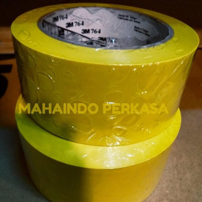 

3M 764 Vinyl Lakban Lantai Floor Marking Tape Kuning 2" X 33 Meter