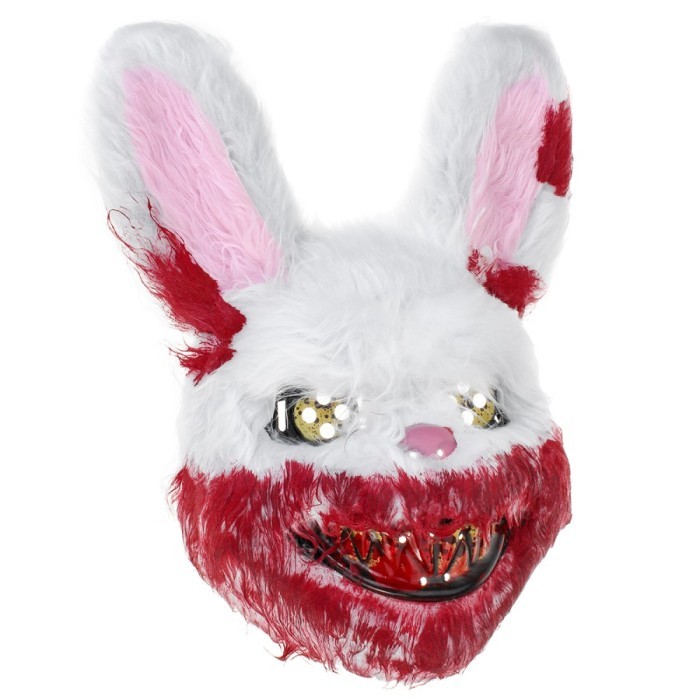 Topeng Kelinci Berdarah Hallowen Rabbit Horror