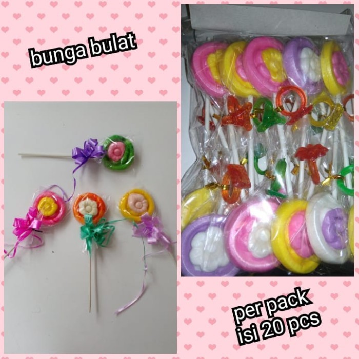 

permen lolipop pita cincin - 1 Karton