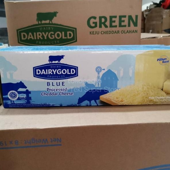 

Dairygold Blue Cheddar Cheese Dairy Gold Keju 2Kg