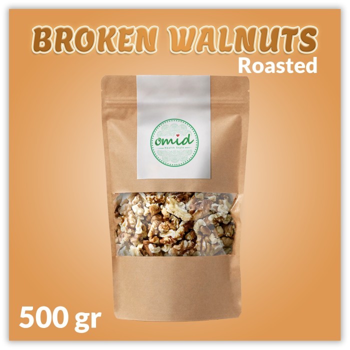 

TERMURAH Roasted Walnut Broken ( Kacang Walnut Panggang ) - 500gr