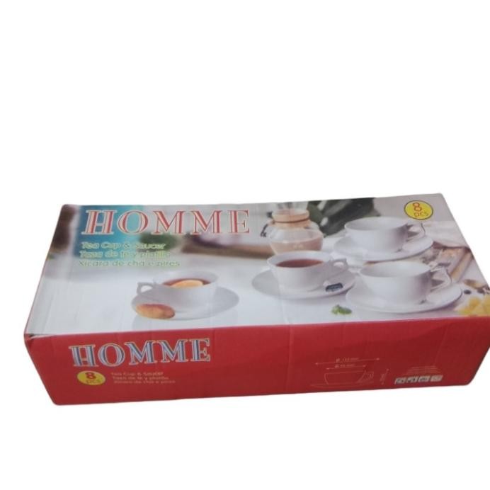 Tren Cangkir Teh,Kopi, Cangkir Set Polos+Tatakan