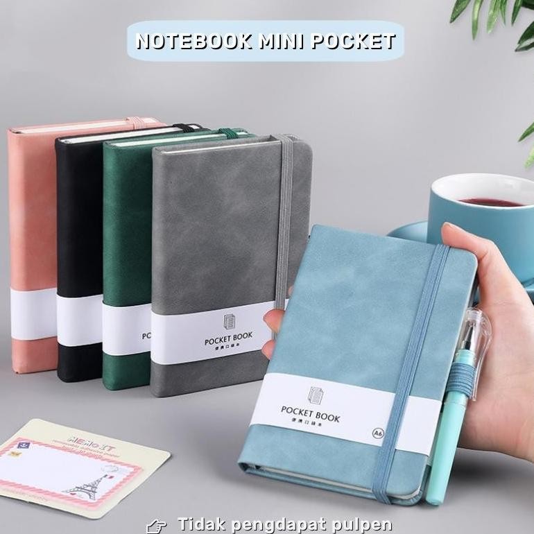 

AA NOTEBOOK MINI POCKET A7/A6 BUKU CATATAN KECIL BOOK AESTHETIC PORTABLE BUKU TULIS