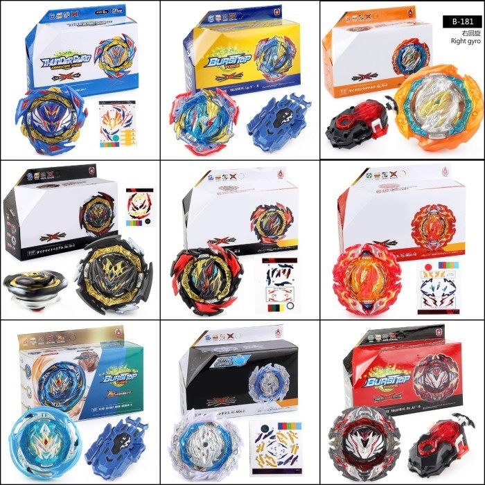 Jun - Gasing Beyblade Burst Db Dynamite Battle Series Merk Flame