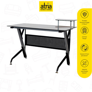 Meja Komputer Kaca Tulvor Atria