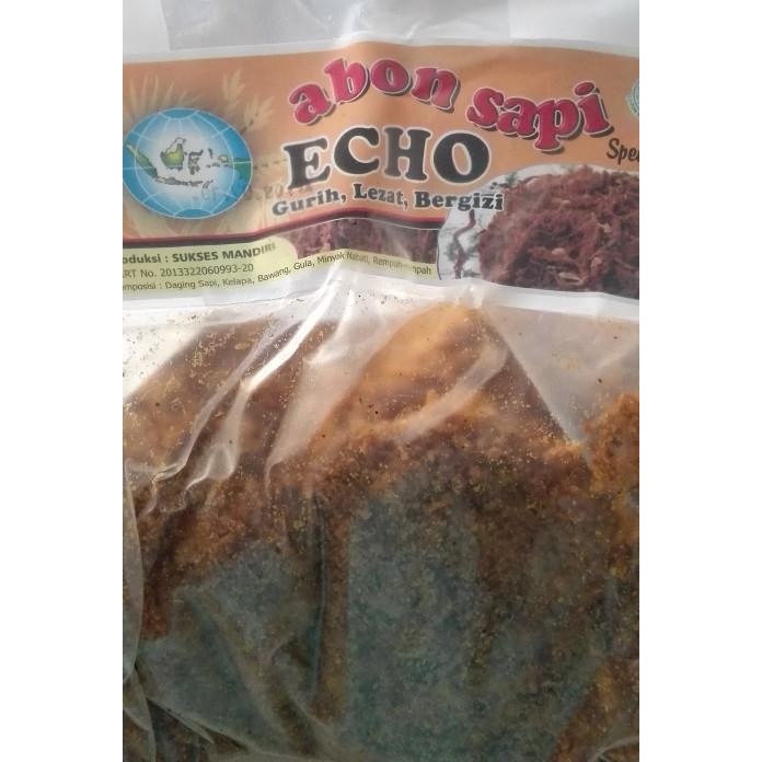 

Abon Sapi Echo 1Kg